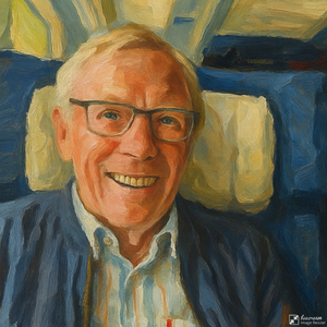 I en grönmålad båt