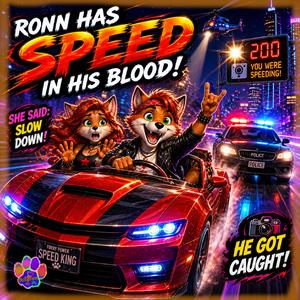 Ronn's speed in his blood! (English version AI generated)