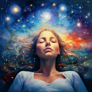 Las Vibraciones Nocturnas Tranquilas Se Calman Fácilmente