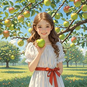苹果姑娘-秋叶棠