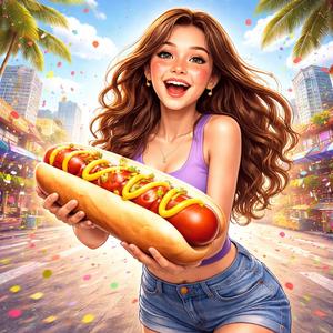 Hinawakan ko ang hotdog mo