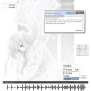 angel crying