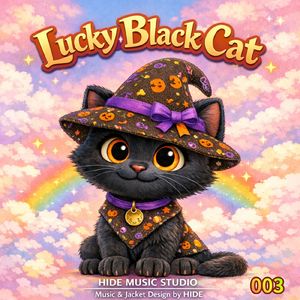 Lucky Black Cat 003