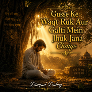 Gusse Ke Waqt Ruk Aur Galti Mein Jhuk Jana Chaiye