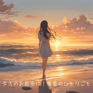 夕方のお散歩に：黄昏のひとりごと