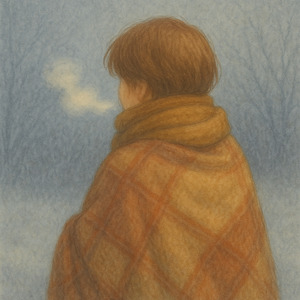 白い息とブランケット