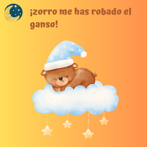 ¡zorro me has robado el ganso!