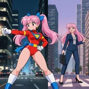 도시 속 슈퍼걸