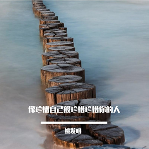 像珍惜自己般珍惜珍惜你的人