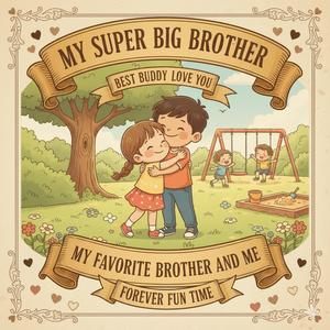 My Super Big Brother Best Buddy Love You
