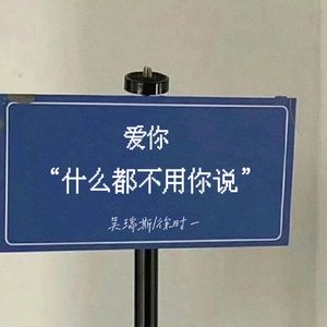 爱你 什么都不用你说