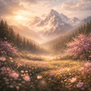 Gentle Motion Through Trees