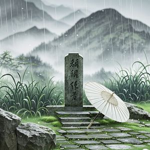 清明雨寄