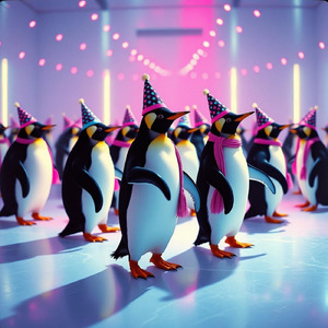 ペンギンダンス大行進