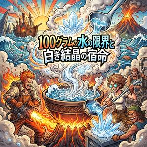 水100グラムの限界と白い結晶のゆくえ