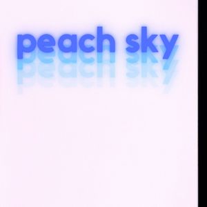 peach sky