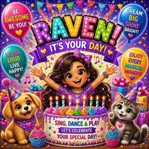 Happy Birthday Raven
