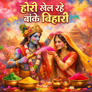 होरी खेल रहे बांके बिहारी