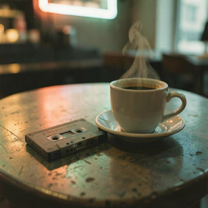 Faded Film In The Café