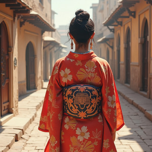 Kimono Wind in Jaipur