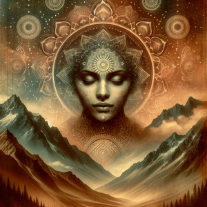 Beruhigende Gedanken Meditation