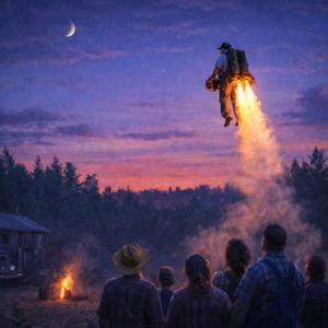 Uncle Earl Built A Jetpack