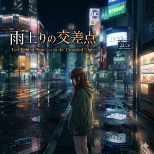 雨上がりの交差点