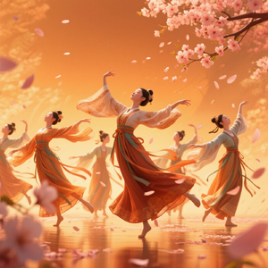 琥珀色の風、桜のワルツ