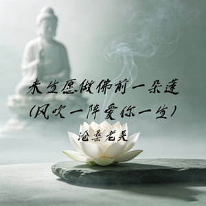 来生愿做佛前一朵莲(风吹一阵爱你一生)