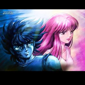 seiya e saori "Entre Constelações e Feridas"