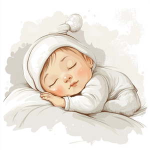 1-12月龄宝宝哄睡必备（子宫羊水声+胎音声）