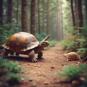 กระต่ายกับเต่า by @awesomepitches7205