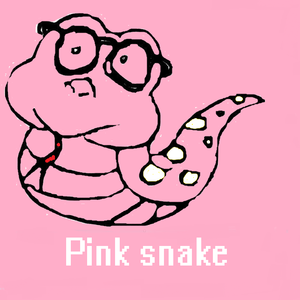 Pink snake
