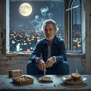 烟灰缸里的月亮