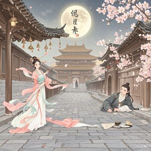 汉唐樱花-东方书屋
