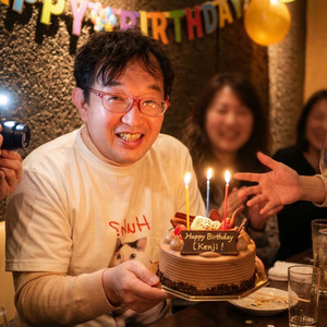 今日は特別な日　君の誕生日