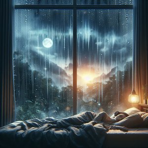 Walk Under Super Heavy Rain 1