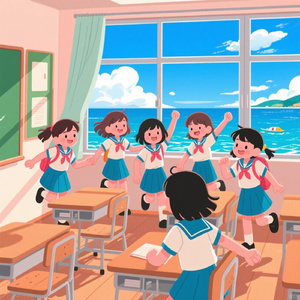 さいごのチャイムで自由だ！