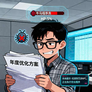 优化牛马（纯伴奏）