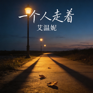 一个人走着