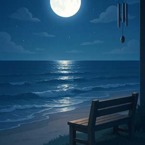 月あかりの潮騒