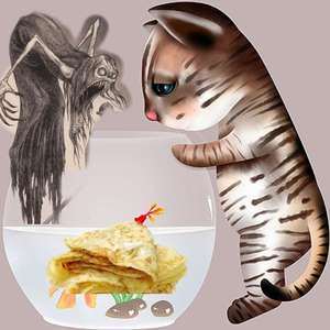 二手煎饼（dis* 煎饼，鱼缸）