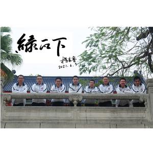 绿瓦下