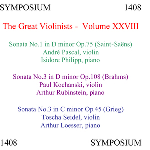 Violin Sonata No. 3 in C Minor, Op. 45: I. Allegro molto ed appassionato