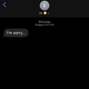Apologies