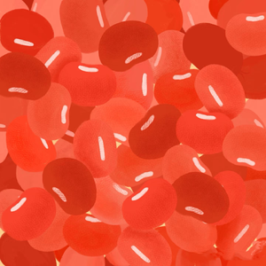 红豆一颗藏心房