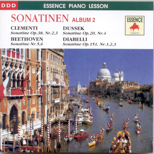 [DUSSEK]sonatine A-dur, Op.20, Nr.4 2. Menuetto. Tempo di ballo