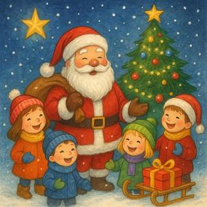 Gwiazdka nad domami (Świąteczna piosenka dla dzieci)