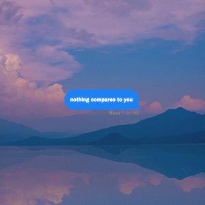 nothing compares to you