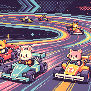 8-bit racing